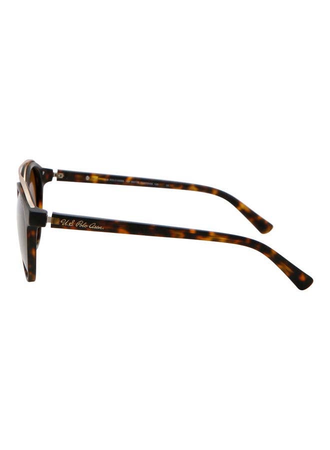 U.S. Polo Assn. - Aviator Sunglasses, Matte Tortoise with Brown Polarized Lenses 798 MATTE TORTOISE Lens Size: 51mm - Image 1