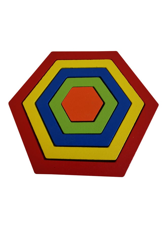 لعبة أحجية تركيب خشبية ثلاثية الأبعاد 15x15سم - Image 2