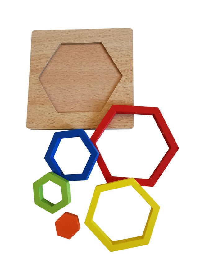 لعبة أحجية تركيب خشبية ثلاثية الأبعاد 15x15سم - Image 3