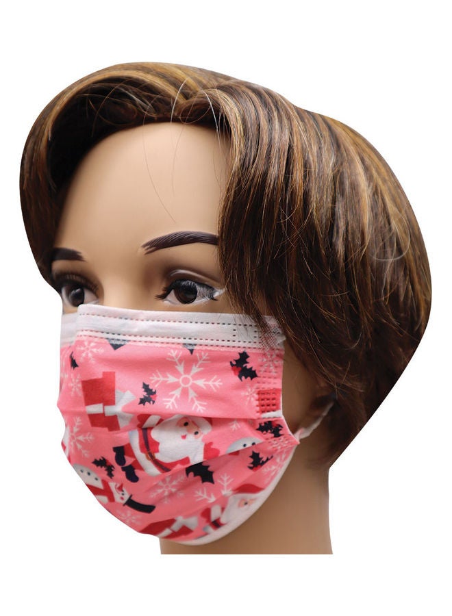 ميد ون 10 قطع من ماسكات الوجه بتصميم الكريسماس للبالغين - Image 2