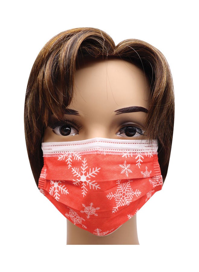 MedOne 20-Piece Christmas Design Face Mask For Adults - Image 3