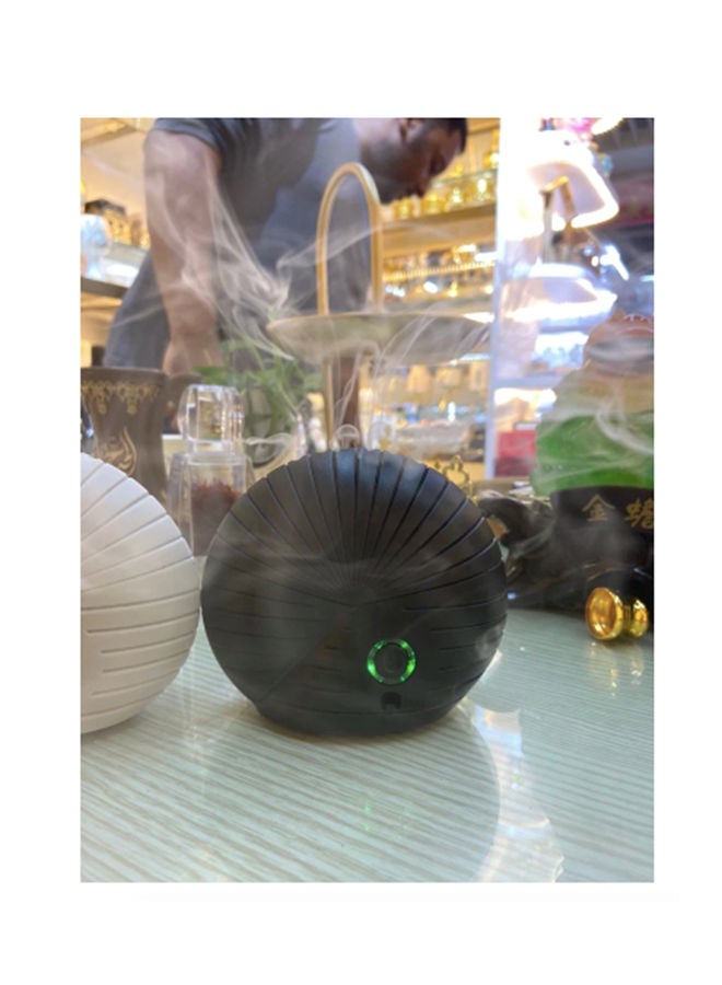 كروني مبخرة كهربائية صغيرة ومحمولة بتصميم عربي مناسب لشهر رمضان أبيض 12x18سم - Image 2