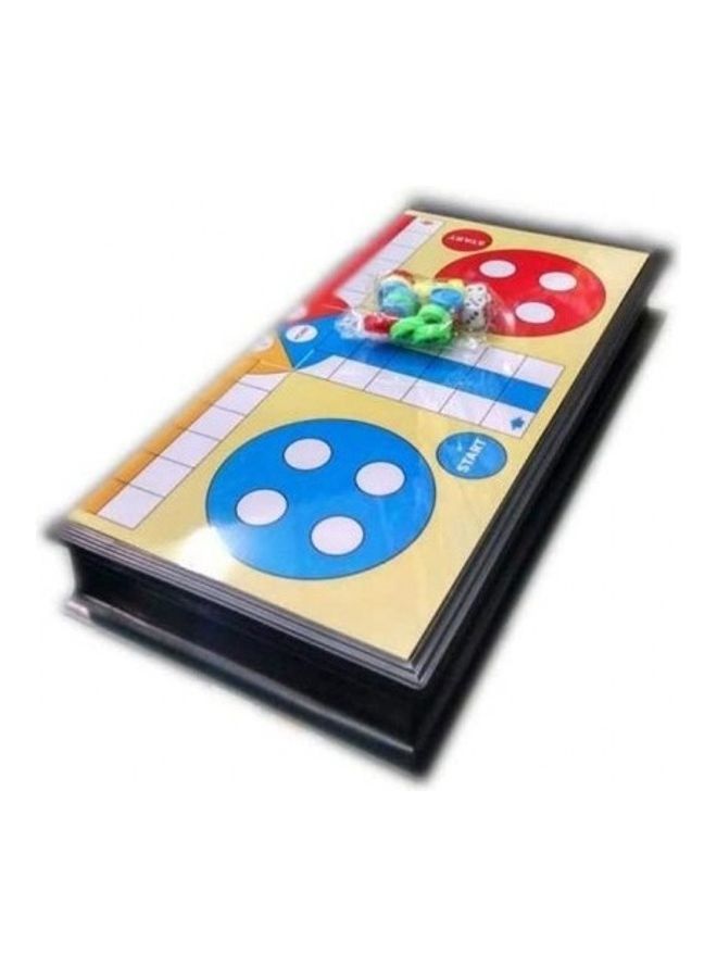 MARGOUN Magnetic Foldable Ludo Board Game 4 Players - Image 1