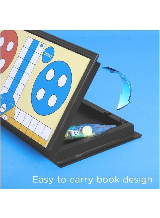 MARGOUN Magnetic Foldable Ludo Board Game 4 Players - Image 4