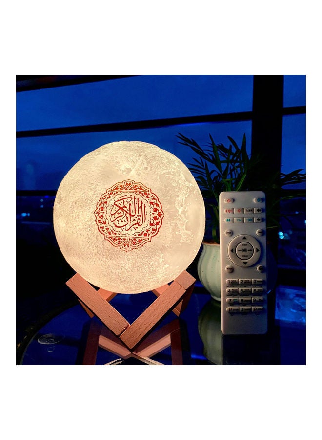 Arabest Moon Lamp Quran Bluetooth Speaker White/Brown White/Brown  - Image 2