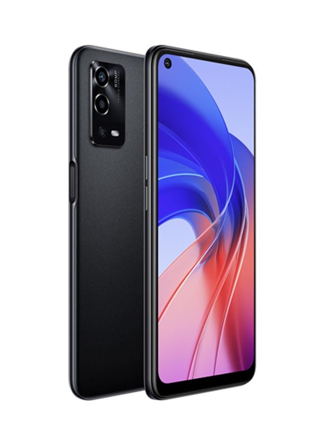 OPPO - A55 Dual SIM Starry Black 4GB RAM 128GB 4G - Middle East Version - Image 1