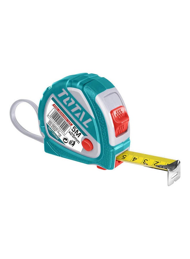 TOTAL Tools Steel Measuring Tape Multicolour