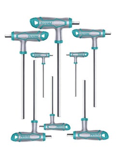 TOTAL T-Handle Hex Wrench Set 8Pcs Multicolour 