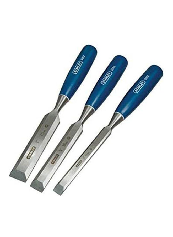 Stanley Wood Chisel Set 3Pcs 5500 Multicolour 