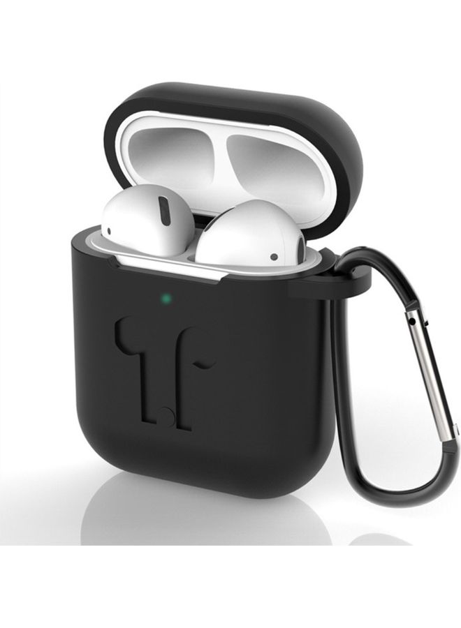 Black Tiger - Cut-Resistant Silicone Rubber Case For Earbuds Black - Image 1