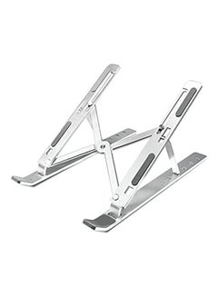Generic Laptop Stand Aluminum 7 Level Adjustable Silver  - Image 2