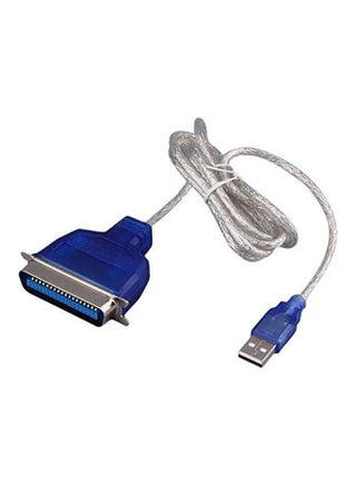 Usb To Parallel Ieee 1284 36Pin 1.5 M Printer Adapter Connector Cable BLue - v1638868781/N52097504A_1