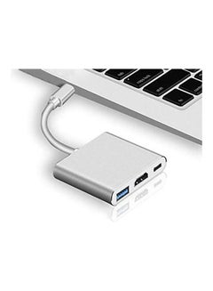 Generic Usb Type-C Hdmi Cable Adapter 4K Ultra Hd Usb C Hdmi Silver  - Image 1