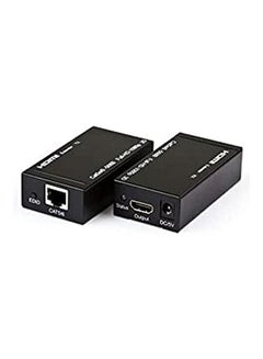 Extender By Cat-5E/6 Cable Rj45 60M 1080P Hdmi Extender Transmitter & Hdmi Extender Receiver Black - v1638868798/N52097443A_1