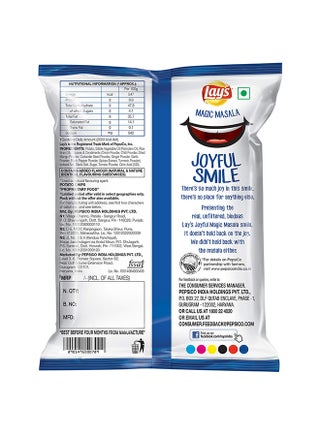 India's Magic Masala Chips 80grams - view 2