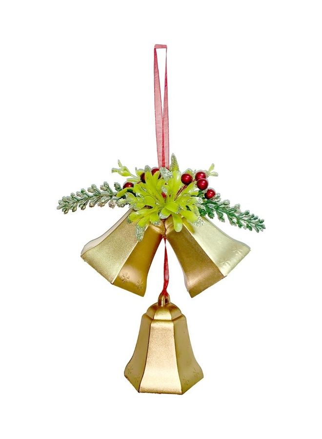 Christmas Bells Gold 20cm