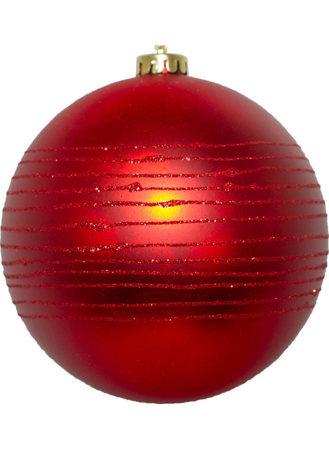CHRISTMAS MAGIC Christmas Ball Red 15cm