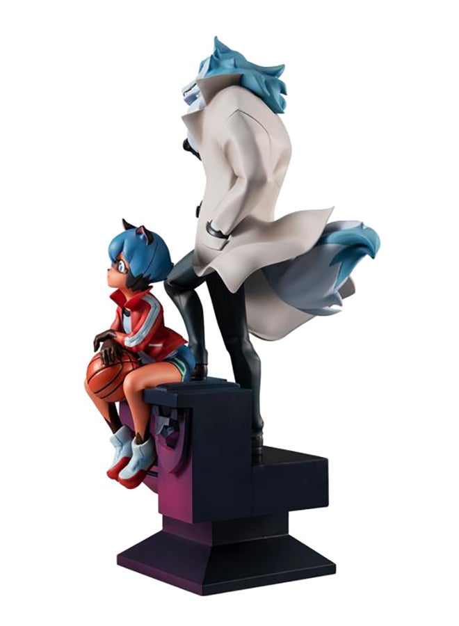 MegaHouse - Animal Michiru Kagemori And Shirou Ogami Statue 9.84inch - Image 1