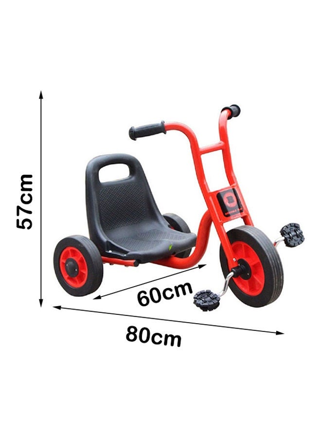 JSAITOYS Children's Outdoor Fitness Tricycle - Red 80x60x57cm  - Image 2