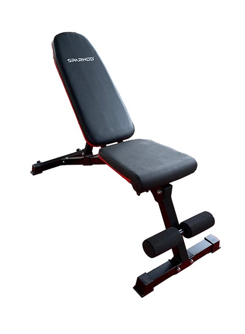 SWB-60 Heavy Duty Steel Multifunction Adjustable (Flat, Incline and Decline) Weight Bench With Maximum Load Capacity- 300 kg 16.5kg