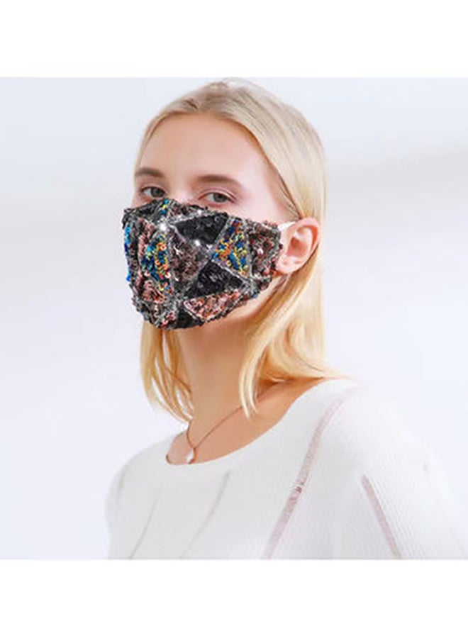 VILILY Reusable Fashion Sequin Mask  - Image 2