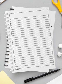 LOWHA Spiral Notebook for School or Business Note Taking with 60 Sheets Dream Big Multicolour  - Image 3