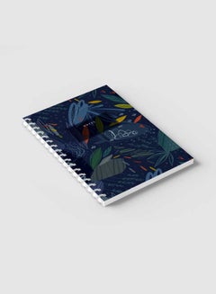LOWHA Spiral Notebook For School Or Business Note Taking With 60 Sheets  Cool Seamless Abstract Art Multicolour  - Image 2