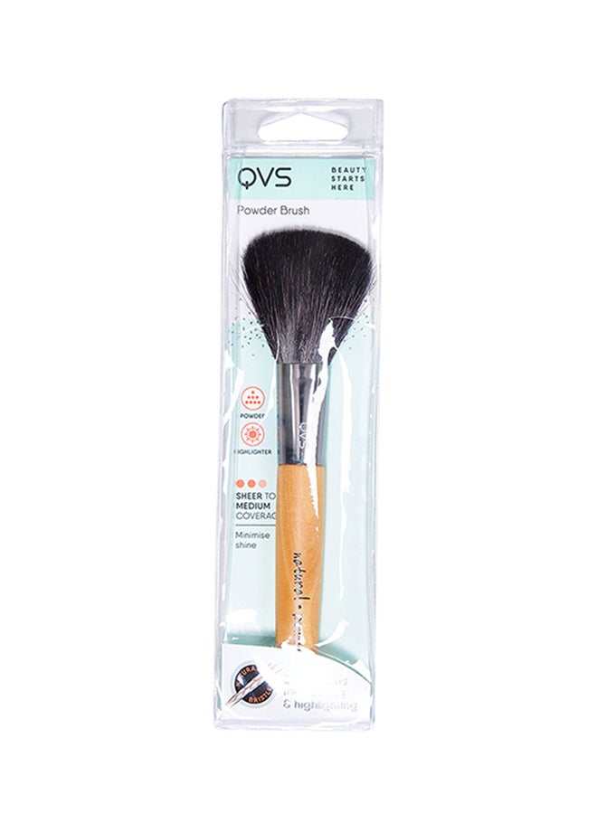 QVS Coverage And Blending Powder Brush Brown/Black  - Image 1