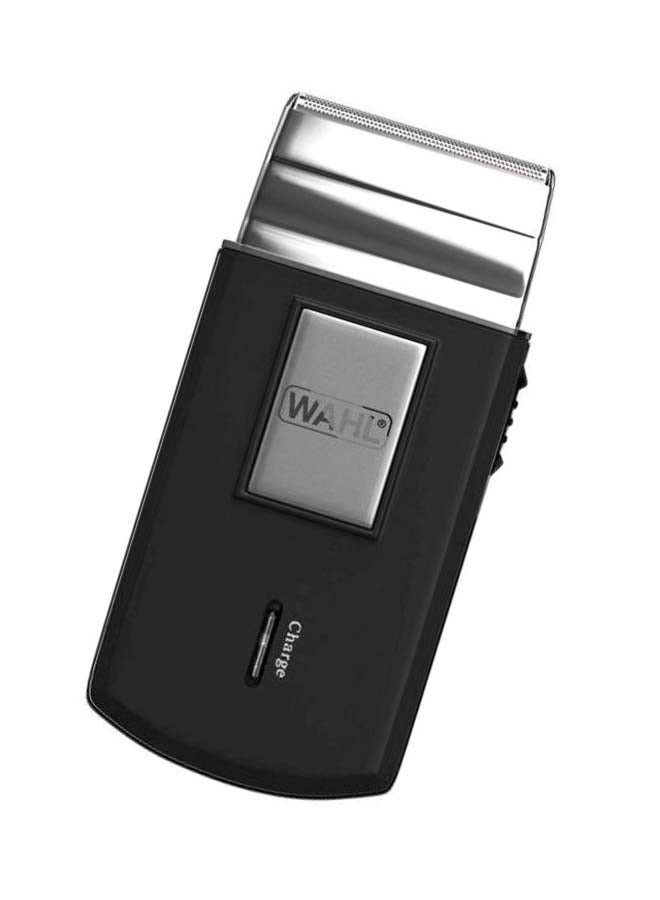 WAHL - Rechargeable Travel Shaver Kit Black/Silver - Image 1