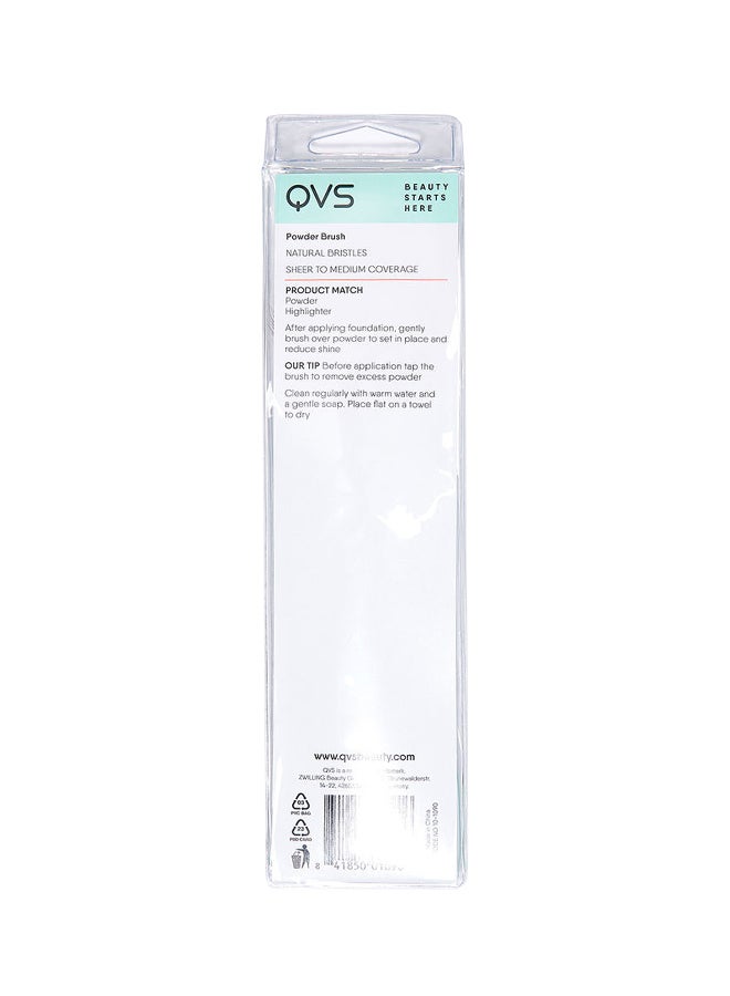 QVS Coverage And Blending Powder Brush Brown/Black  - Image 2