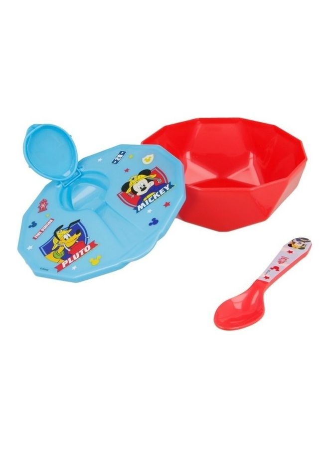 STOR Bowl With Lid And Spoon 