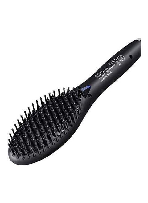 Kemei Hair Straightener Brush Black 60meter