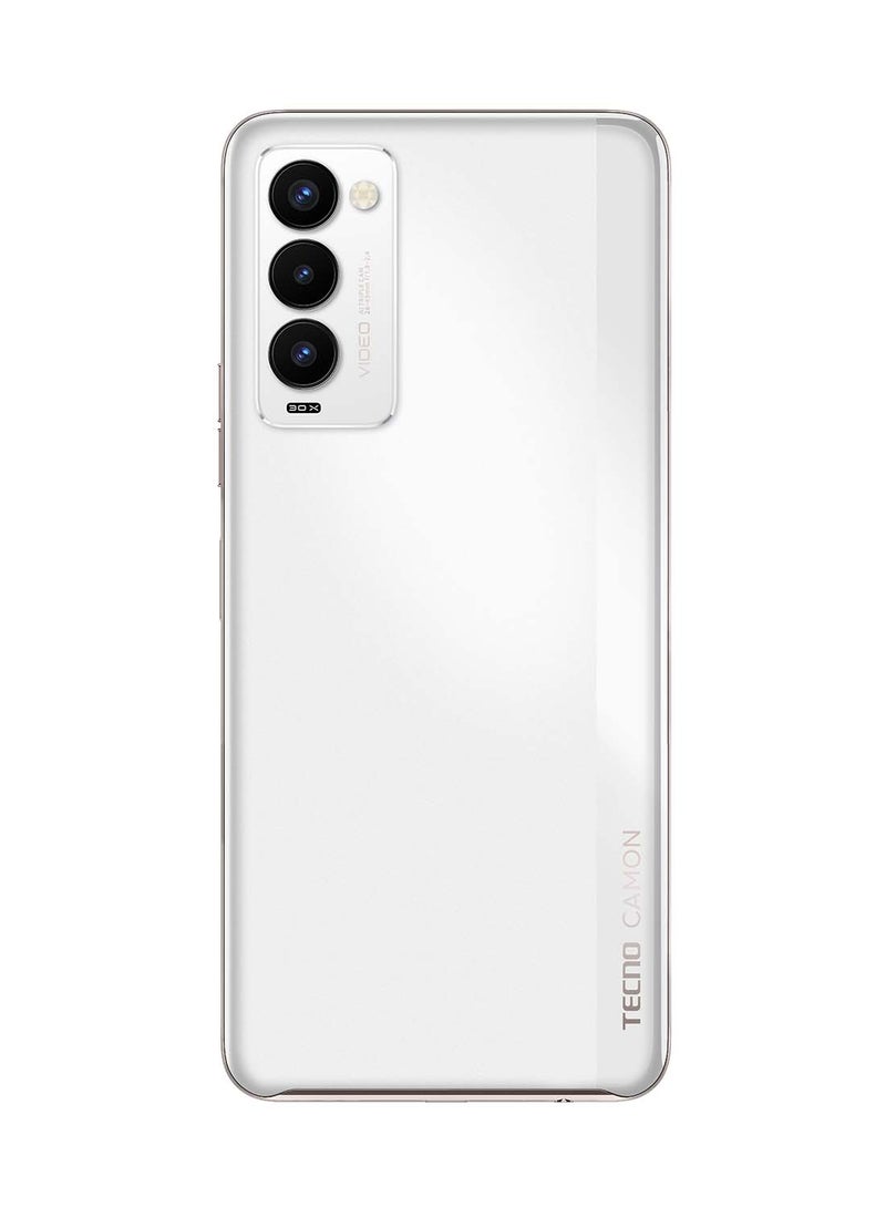 TECNO - CAMON 18P Dual SIM Ceramic White 8GB RAM 128GB 4G - Middle East Version - Image 1