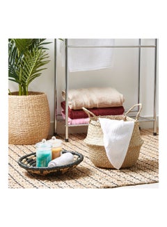 Home Box Natura Laundry Basket Brown 25x32cm  - Image 1