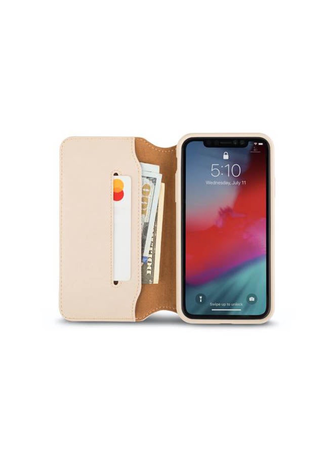 Moshi Altra Slim Hardshell Case With Strap Savannah For Apple iPhone XR Beige - Image 2