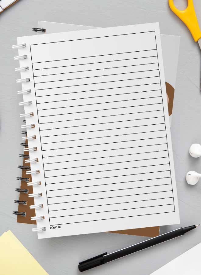 لوحة دفتر ملاحظات بسلك حلزوني للمدرسة أو تدوين ملاحظات العمل مع شريط وردي على شكل دب كرتوني مكون من 60 ورقة متعدد الألوان - Image 3