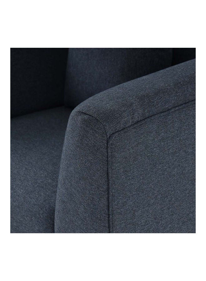 homes r us - Duke Armchair Blue 105 x 85 x 74cm - Image 1