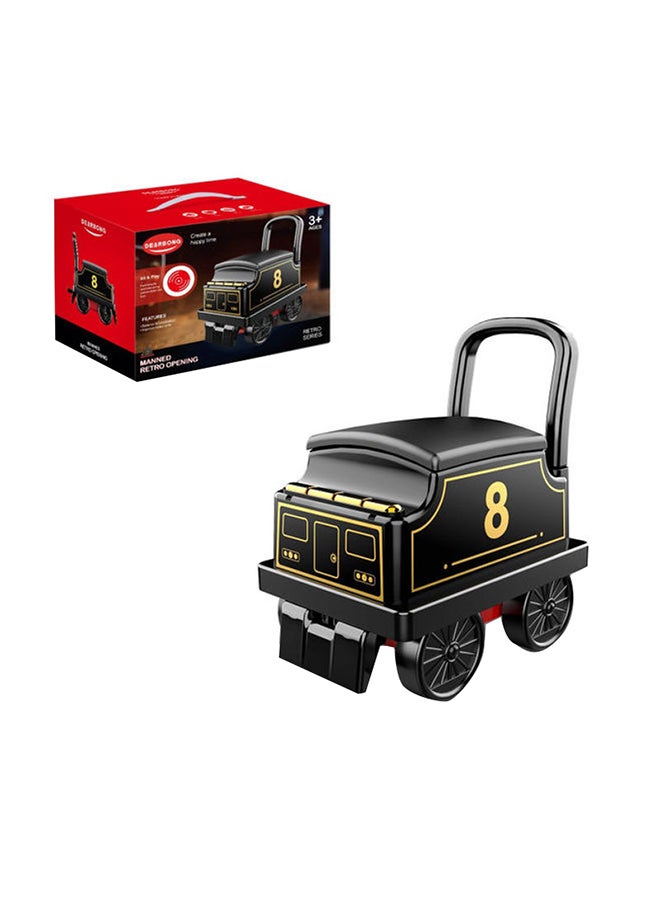cuqup Electric Ride On Train Carriage Black 14 x 10 x 10inch - Image 1