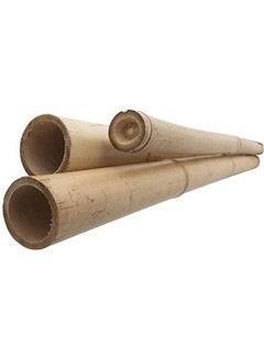 LINGWEI Bamboo Pole For Plants Support Beige 100x2.5x2.5cm  - Image 2