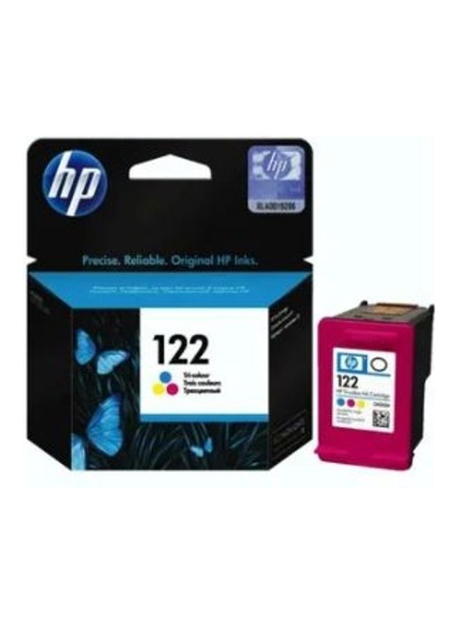 HP 122 Tri-Colour Printer Ink Cartridge Original CH562HK, Single-Pack Multicolour  - Image 3