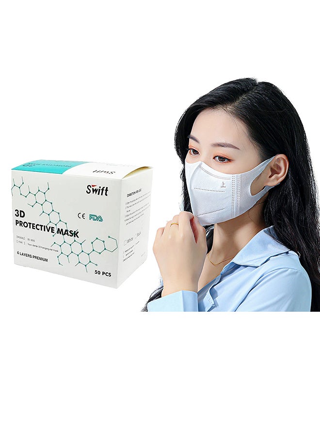 Swift 50-Piece Adult 3D Mask  - Image 1
