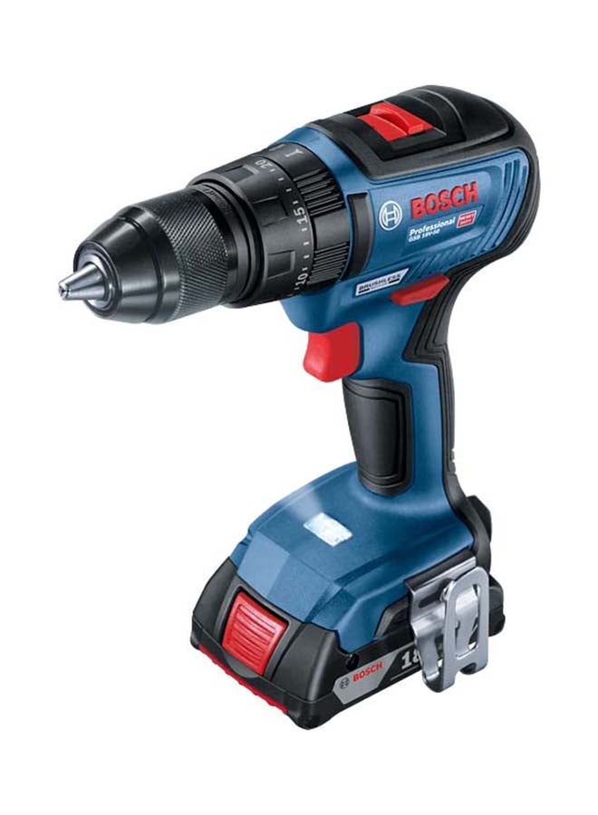 BOSCH GSB 18V-50 Brushless impact Drill  2x2.0 AH Batt Blue  - Image 1