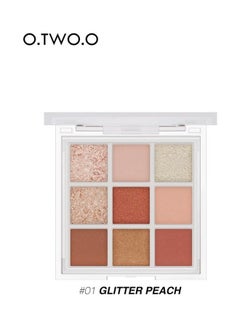 Matte Glitter Eye Shadow Palette Multicolour