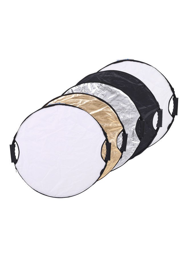 ANDOER - 5 in 1 Round Collapsible Multi-Disc Portable Circular Photo Light Reflector Multicolour - Image 1