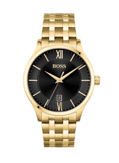 HUGO BOSS Men's Elite  Black Dial Watch - 1513897  - Image 1