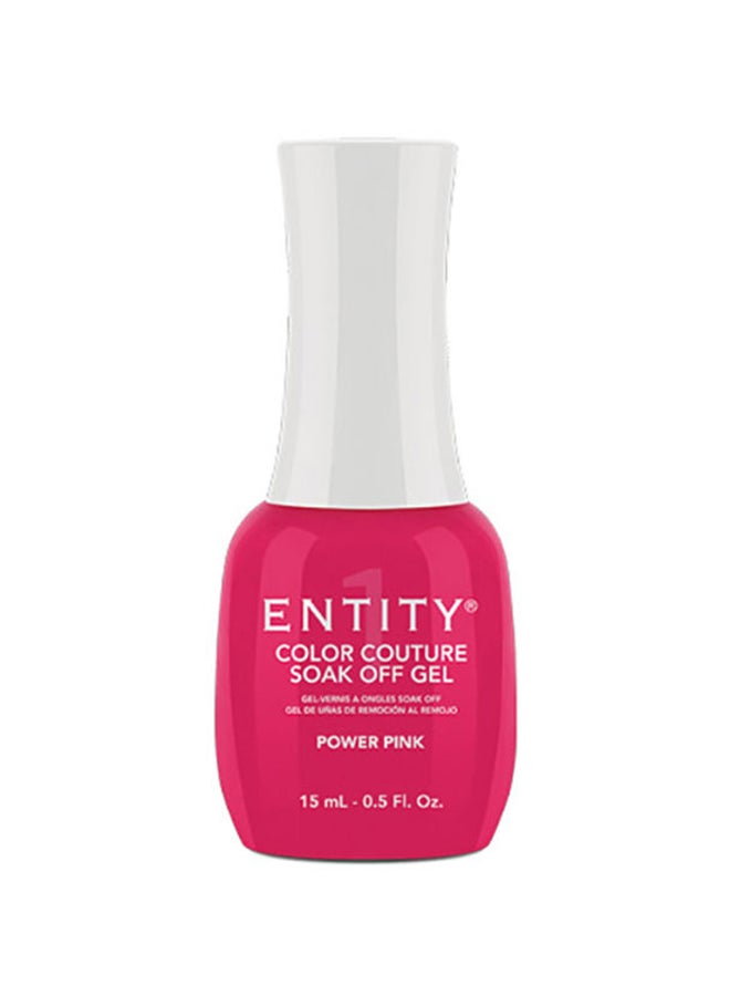 Entity Gel Coture Nail Polish Power Pink - Image 1