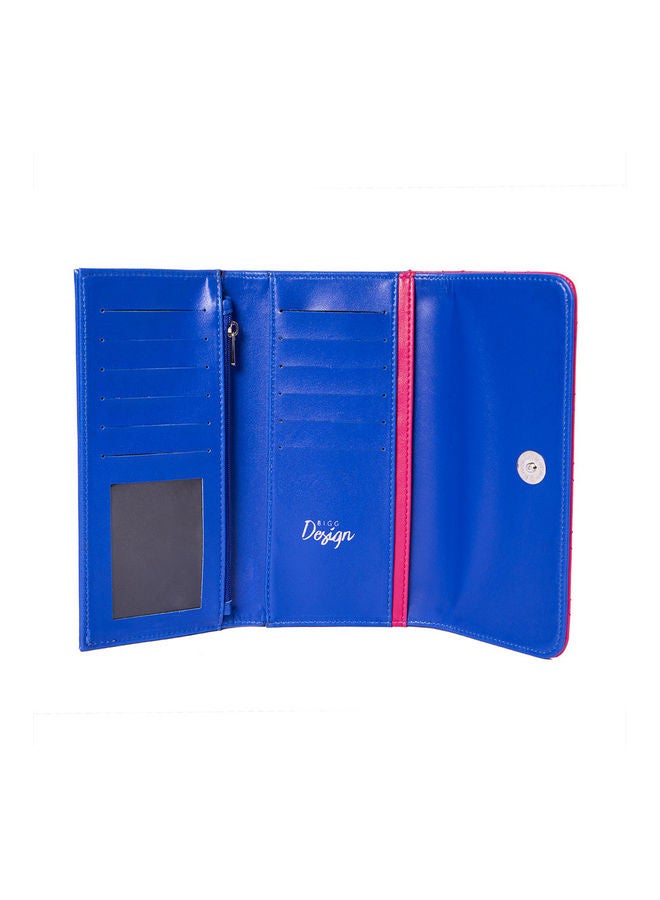Biggdesign - Owl and City Embroidered Wallet Multicolour - Image 1