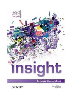 insight: Advanced: Student's Book Paperback English by Jayne Wildman