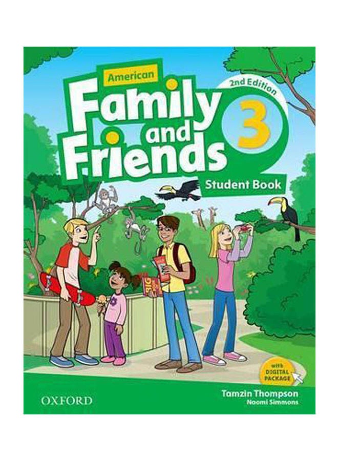 American Family And Friends 3 Student Book With Digital Package Paperback English by Noomi Simmons - 2015