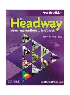 New Headway Upper Intermediate Fourth Edition Student'S Book Online Skills Practice Paperback English by Soars-Liz-John - 2019